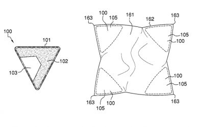 Corner Retainers For A Pillow